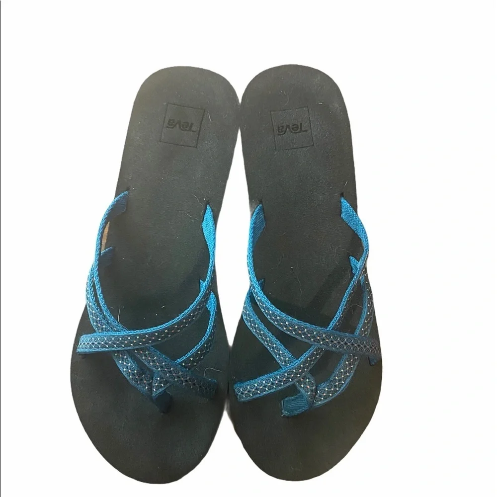 Teva slip on sandals